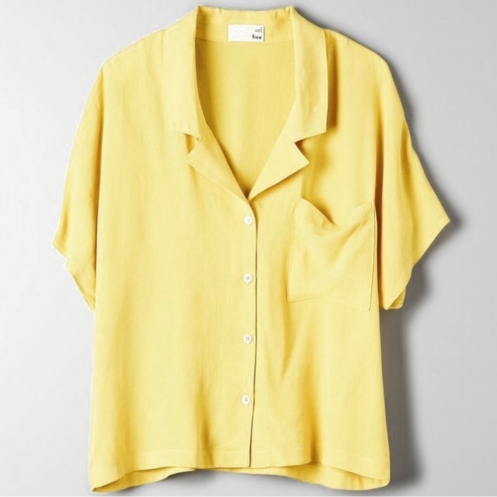 Wilfred Free | Shawna Blouse Yellow XS